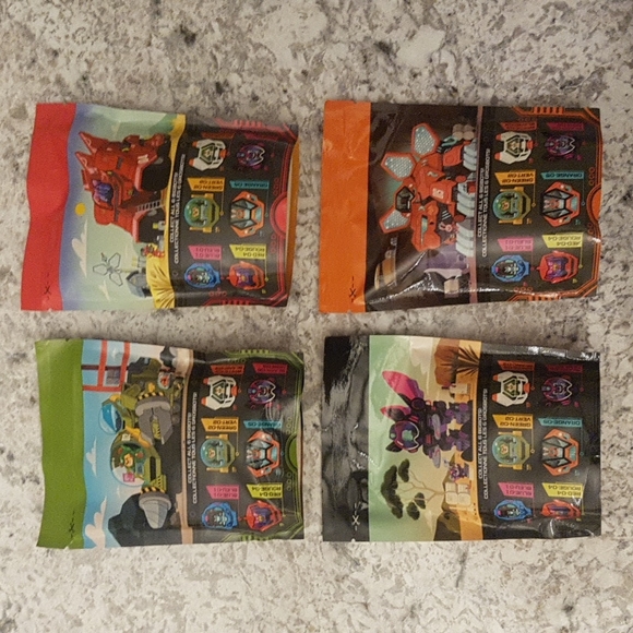 [SMARTLINKS] BigBots Bundle of Four (Wendy's Kids Meal) - Picture 2 of 2
